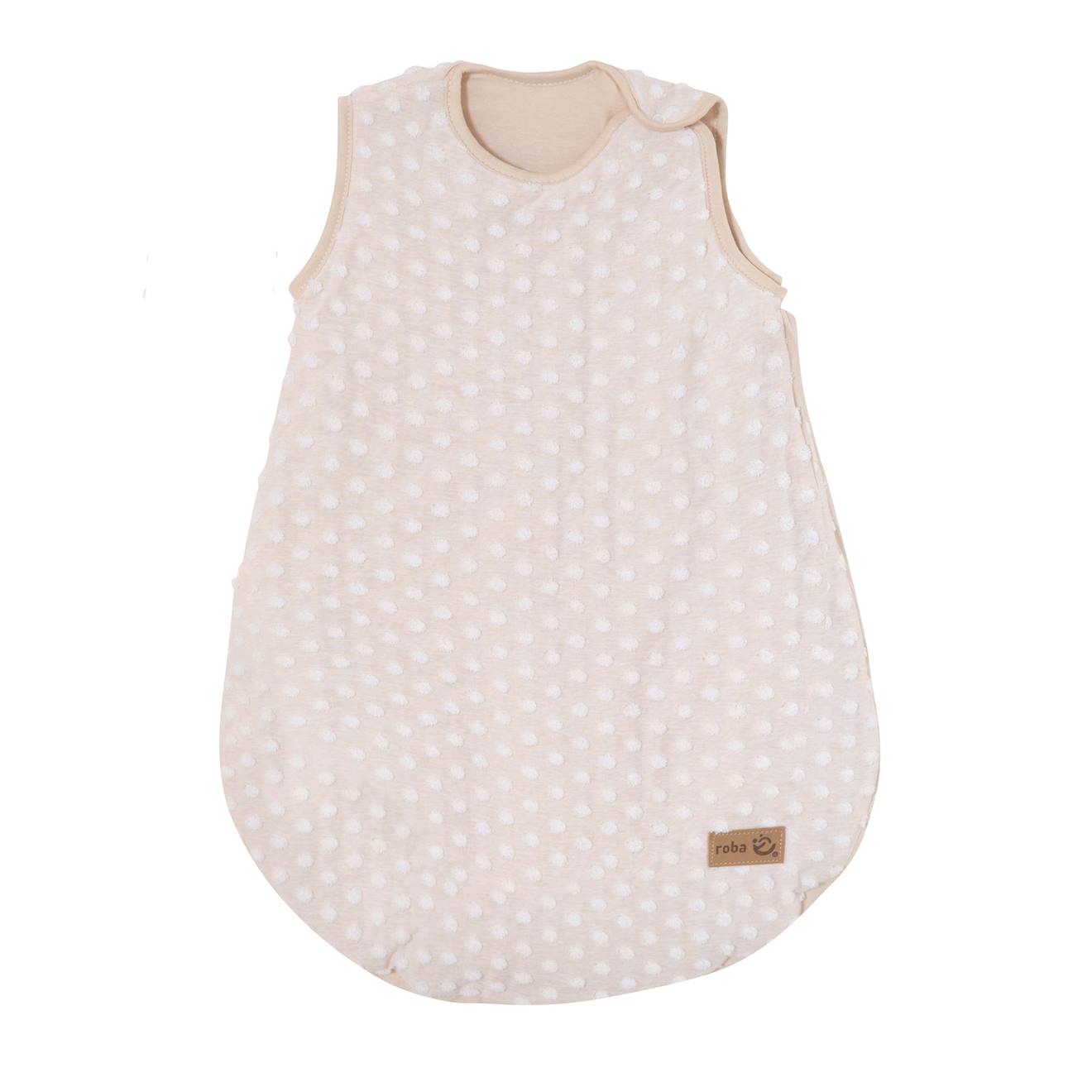 Gigoteuse Sans Manches En Coton Oeko-tex® Frosty Almond Beige Amande