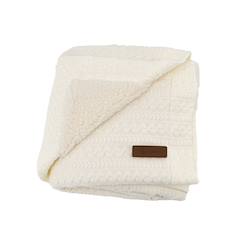 -Couverture réversible pour enfant effet maille