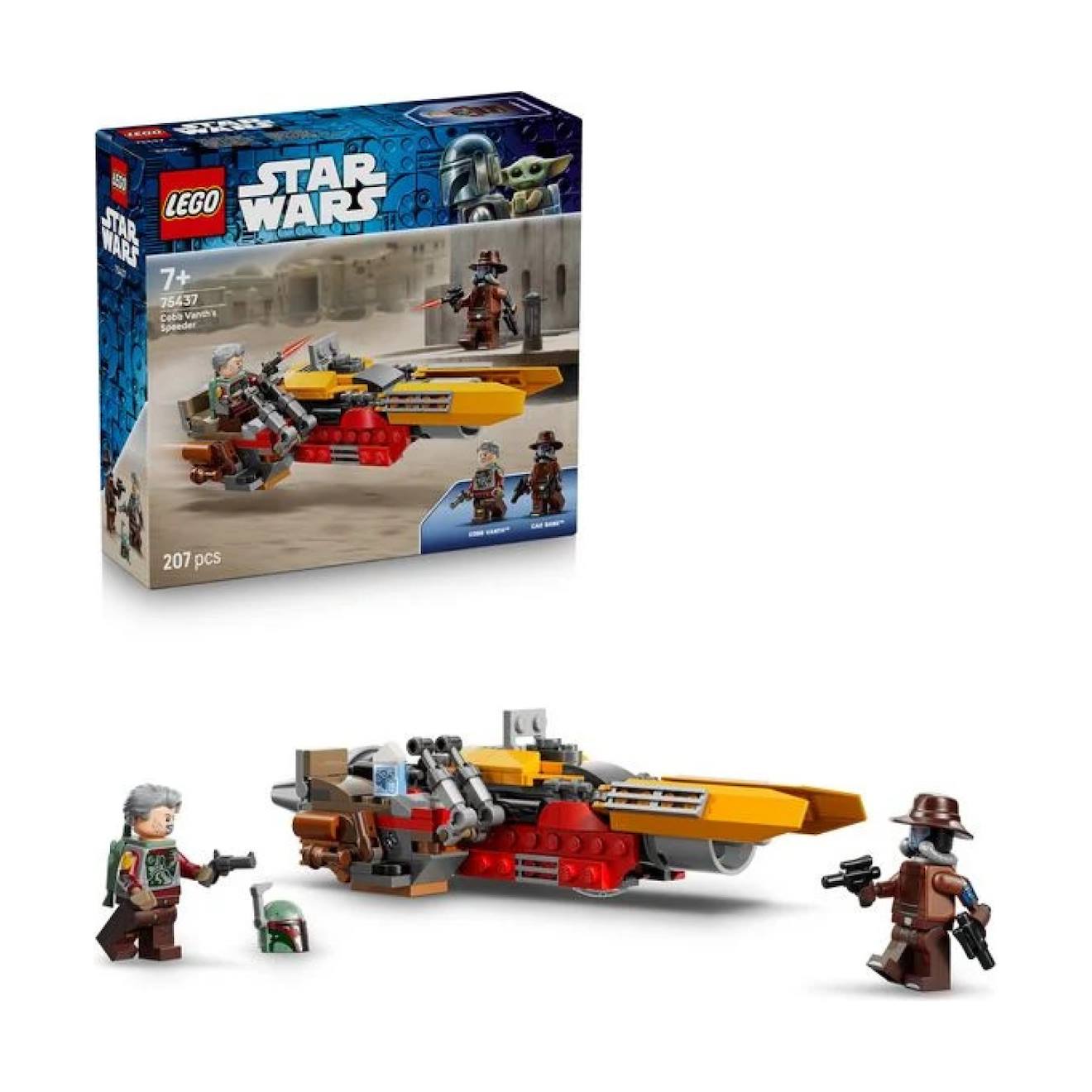 Star Wars Le Speeder De Cobb Vanth 75437 Multicolore