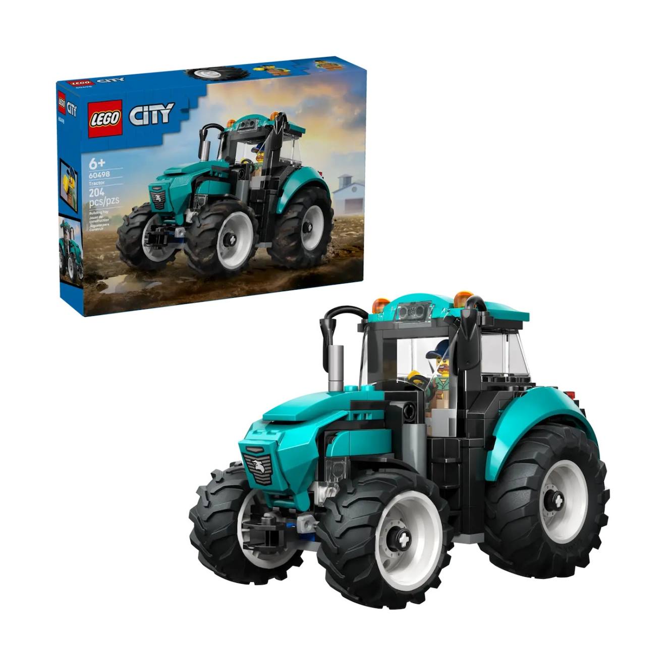 City Le Tracteur 60498 Multicolore