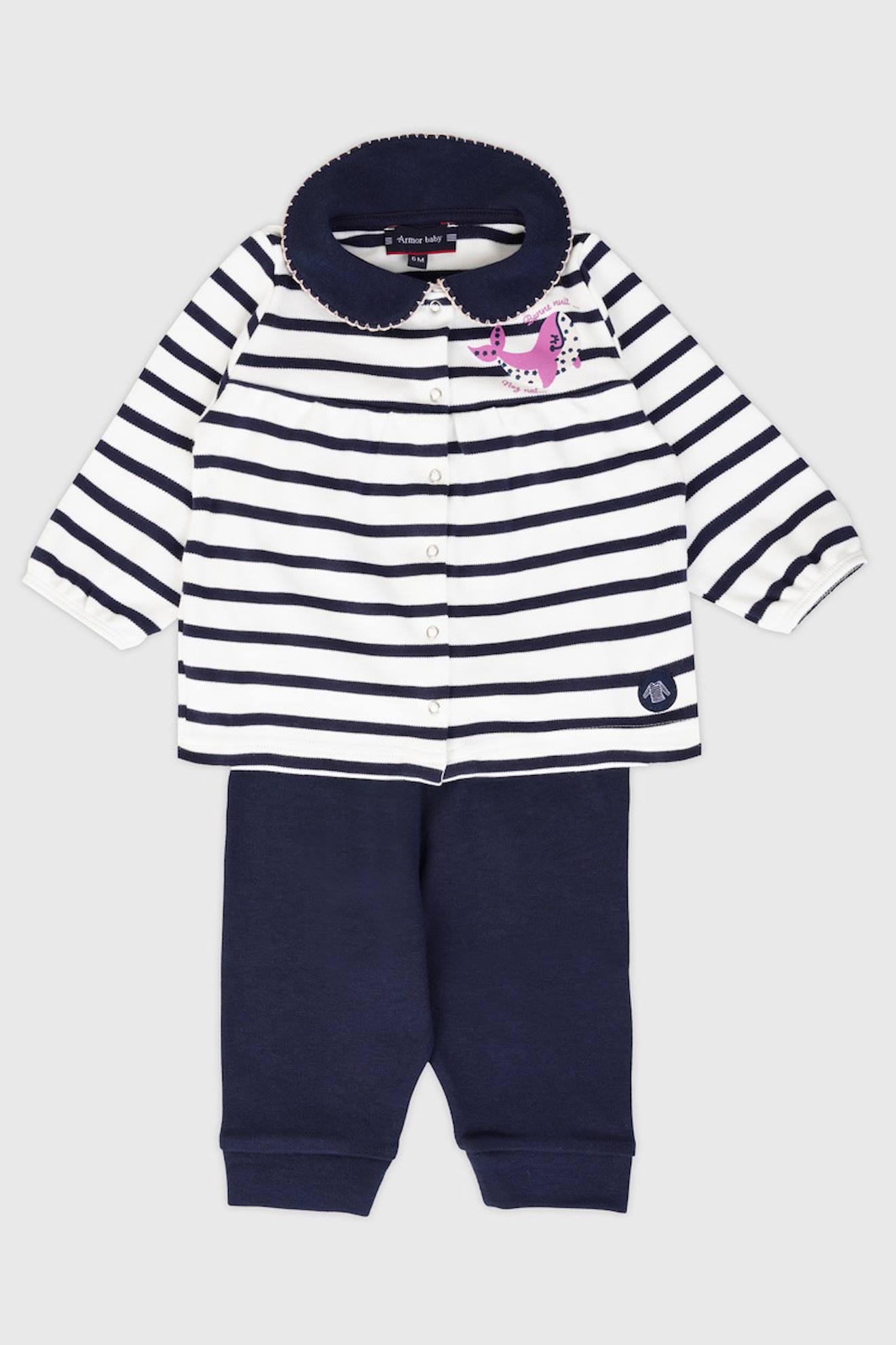 Pyjama Bb - Coton Milkmarine Deep 49 €