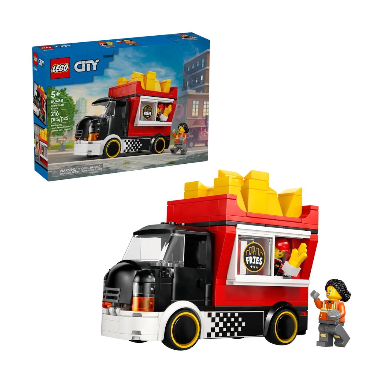 City le food-truck de frites 60488 multicolore