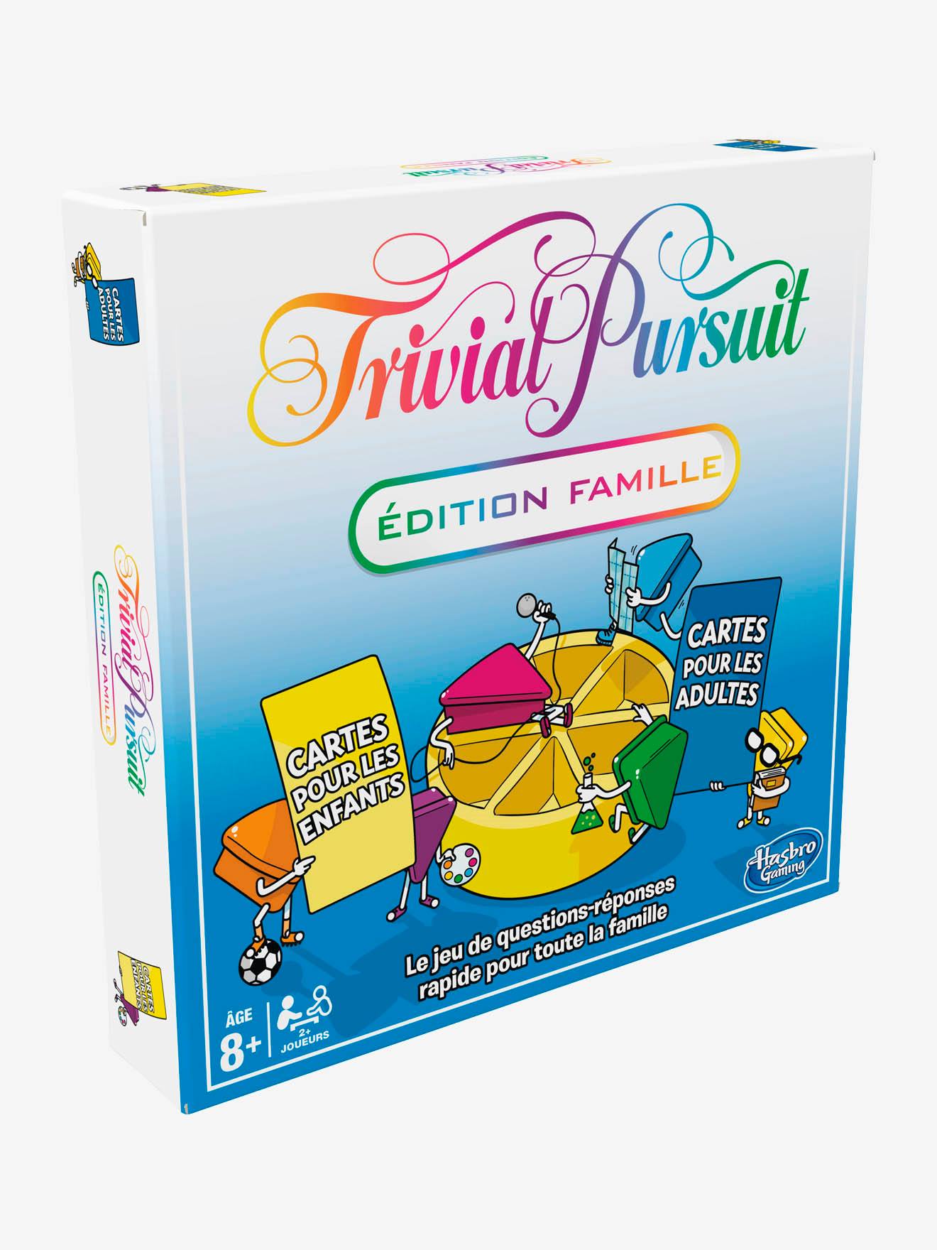 Trivial Pursuit Edition Famille - Hasbro Gaming Bleu - Hasbro