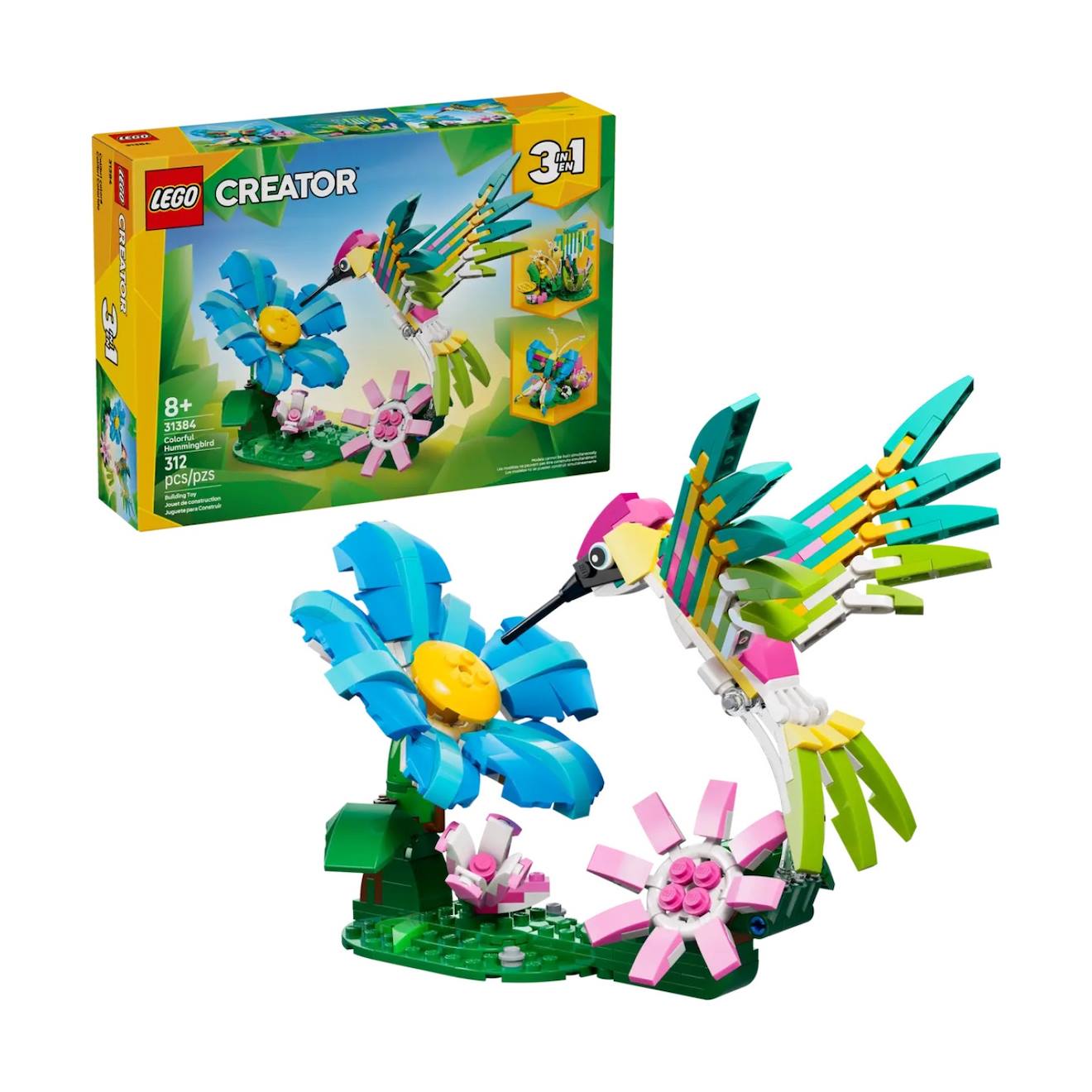 Creator animaux sauvages le colibri coloré 31384 multicolore