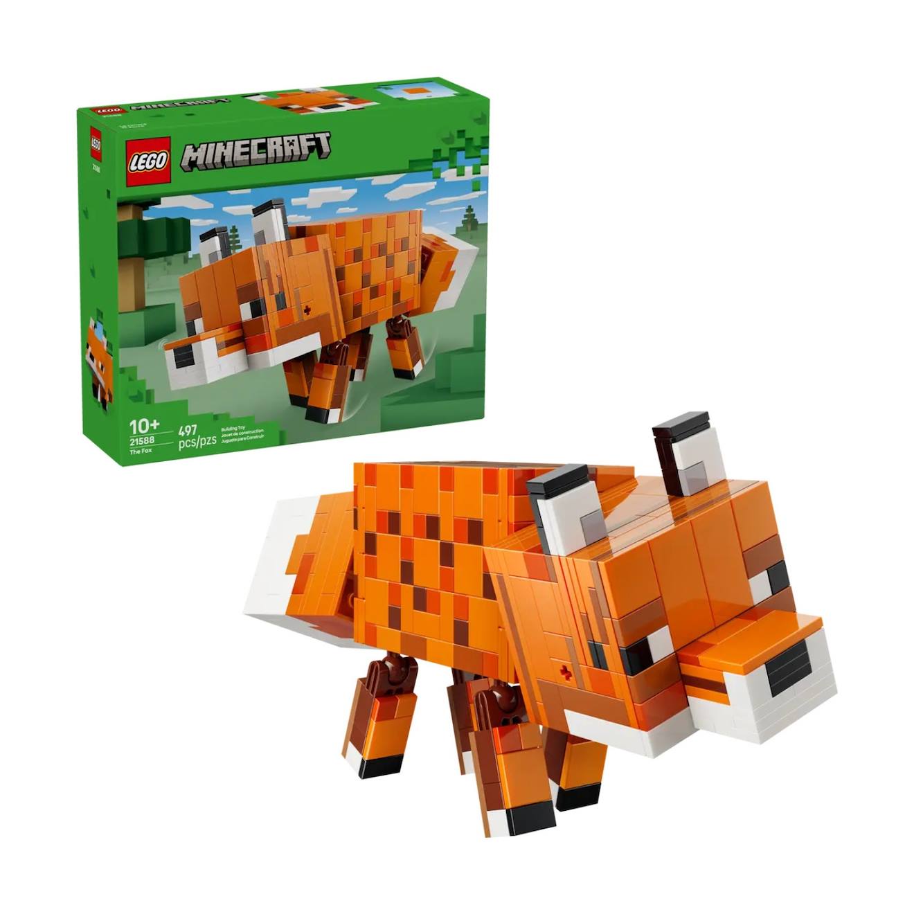 Minecraft Le Renard 21588 Orange