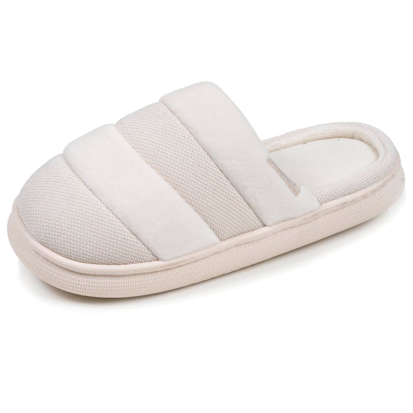Chaussons Mules Velours Semelle Bloup Xtra Confort Ivoire 22 €