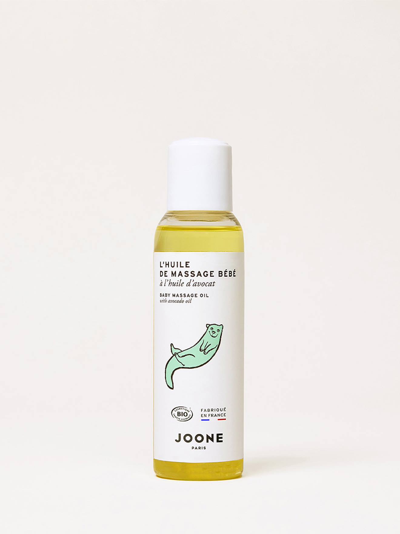 Huile De Massage Bébé Certifiée Bio Transparent (Joone Paris) - Couverture