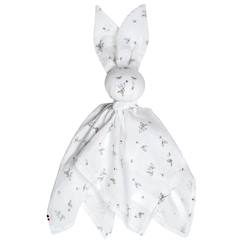 Jouet-Premier âge-Doudou plat lapin  melody