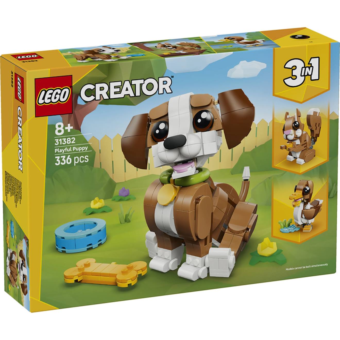 Lego 31382 - adorable chiot joueur creator multicolore