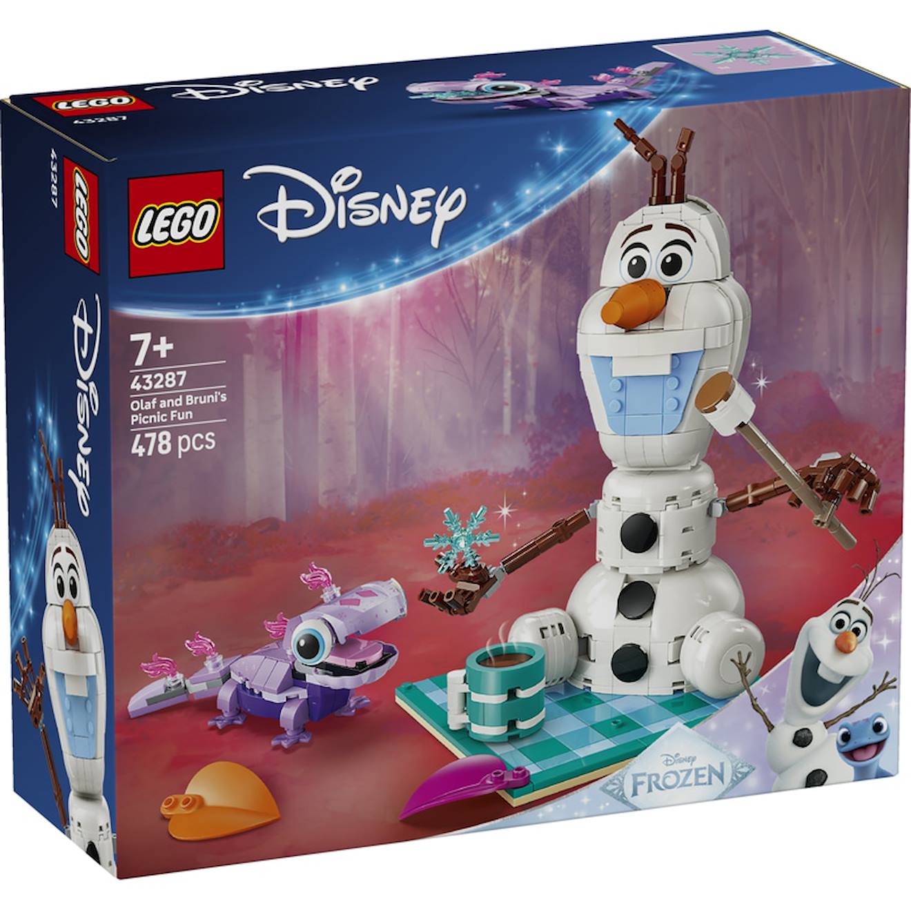 Lego 43287 - Pique-nique D'olaf Et Bruni Reine Des Neiges Multicolore