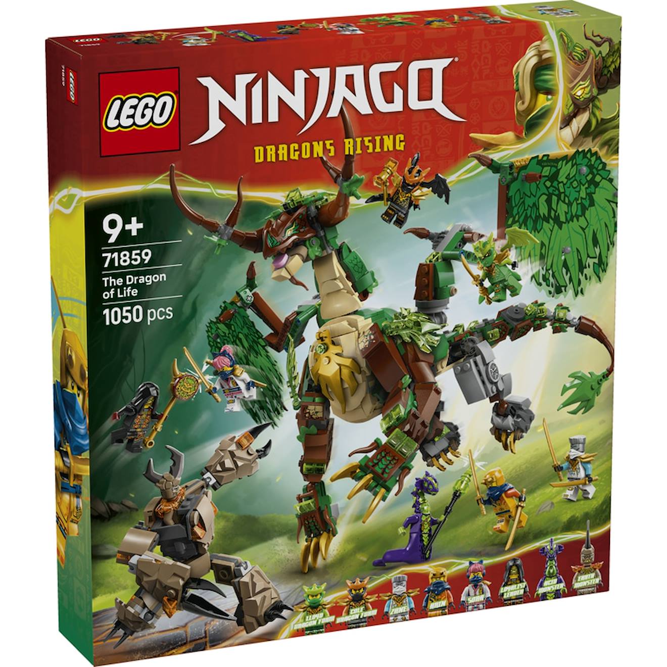 Lego 71859 - dragon de vie ninjago multicolore