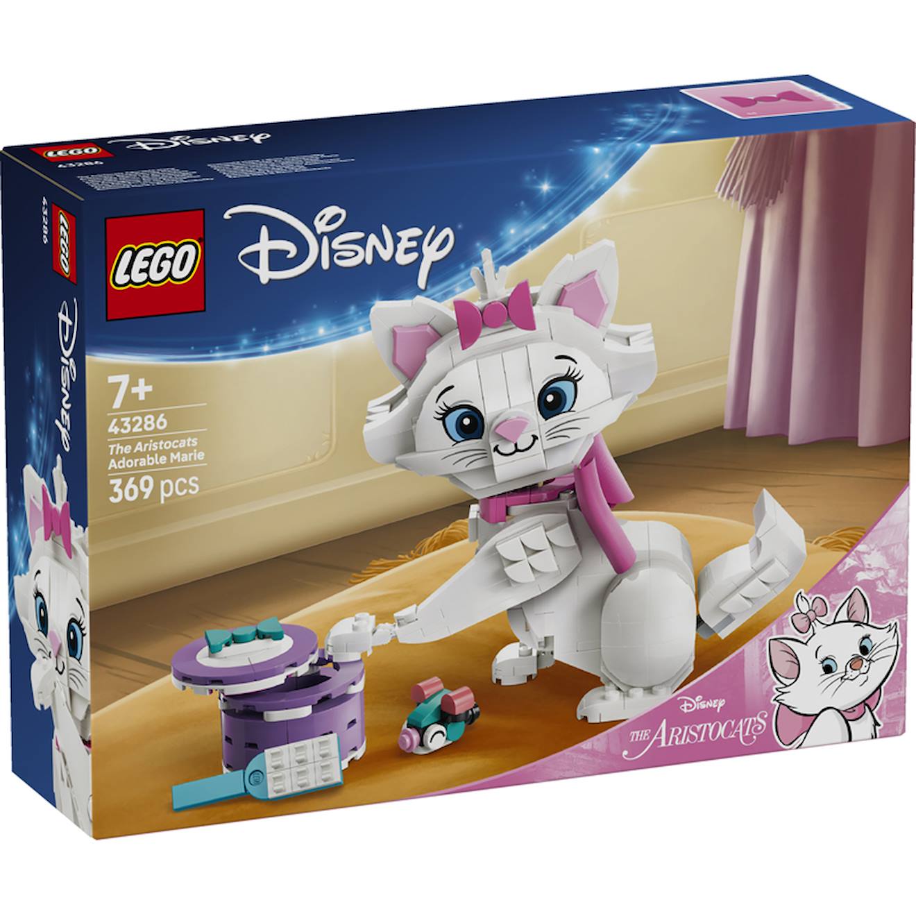 Lego 43286 - marie des aristochats disney multicolore