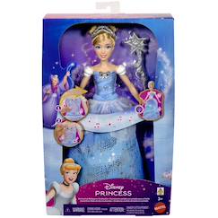 Jouet-Poupons et poupées-Poupées mannequins et accessoires-Poupée princesse cendrillon et sa robe enchantée