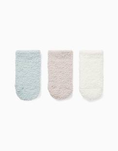 2 paires de chaussettes en chenille  - vertbaudet enfant