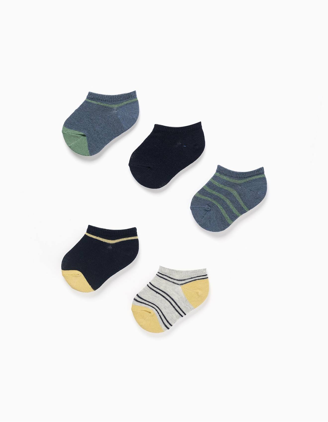4 Socquettes Avec Dtails Contrasts Multicolore 10 €