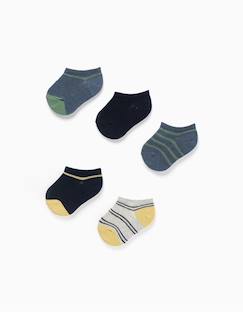 -4 socquettes avec détails contrastés