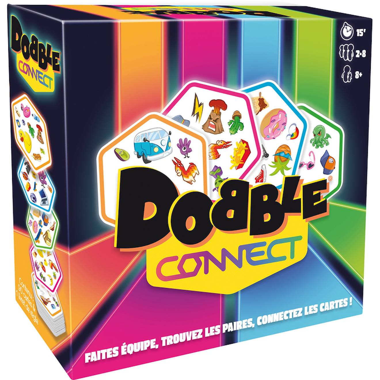 Dobble connect multicolore