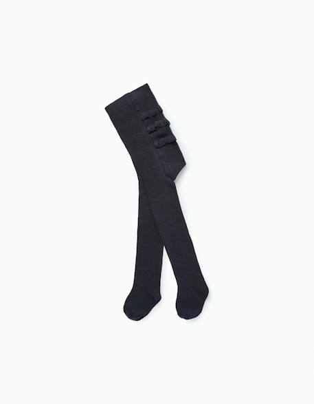 Bébé-Collants en maille à volants