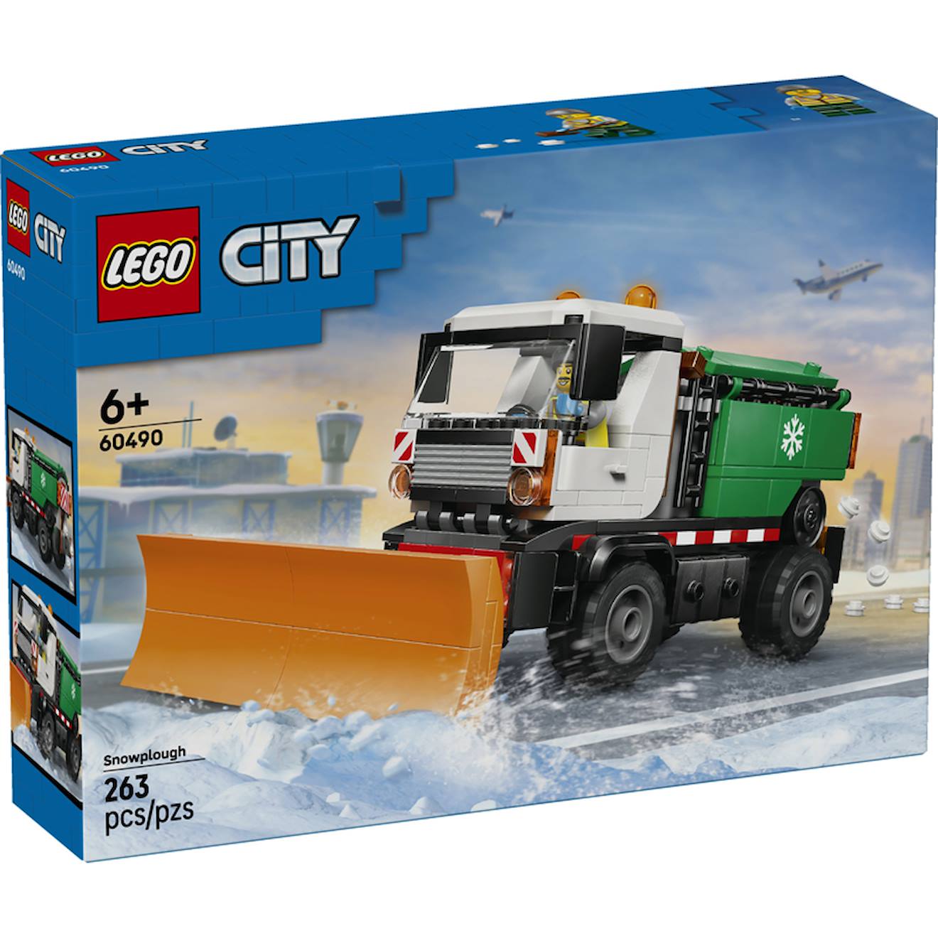 Lego 60490 - Déneigeuse City Multicolore