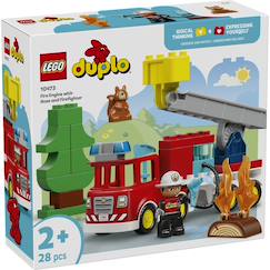 Jouet-Lego 10473 - camion de pompiers duplo