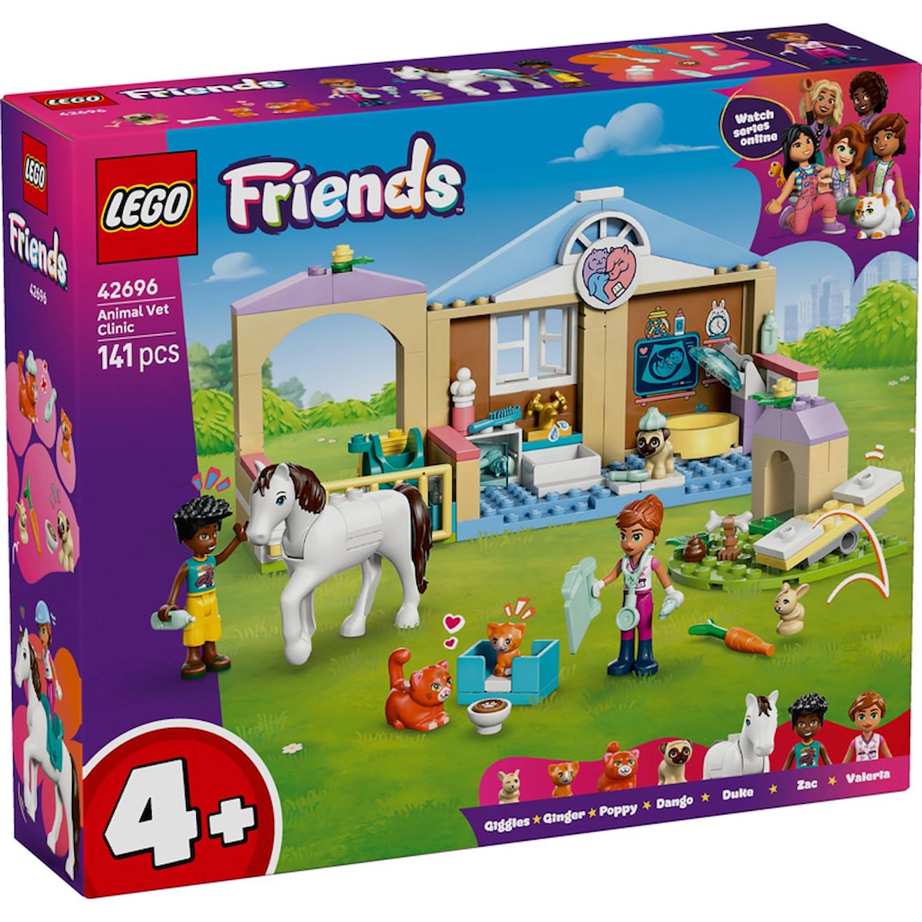 Lego 42696 - Clinique Vétérinaire Friends Multicolore