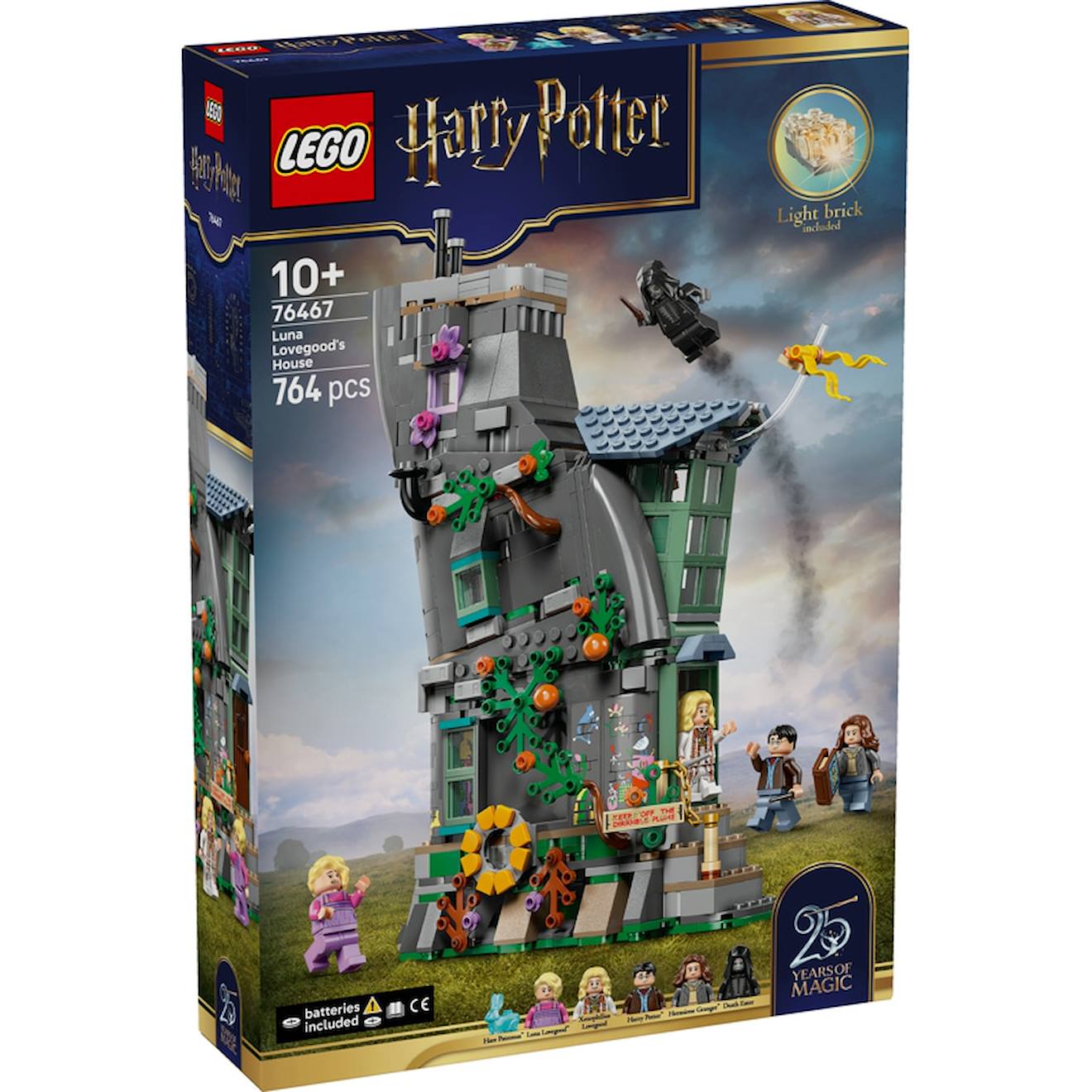 Lego 76467 - maison de luna lovegood harry potter multicolore