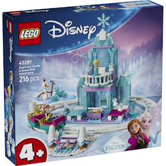 -Lego 43281 - château de glace et piste reine des neiges