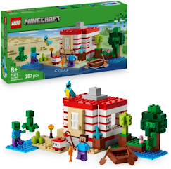 Jouet-Lego 21275 - maison en tnt de la jungle minecraft