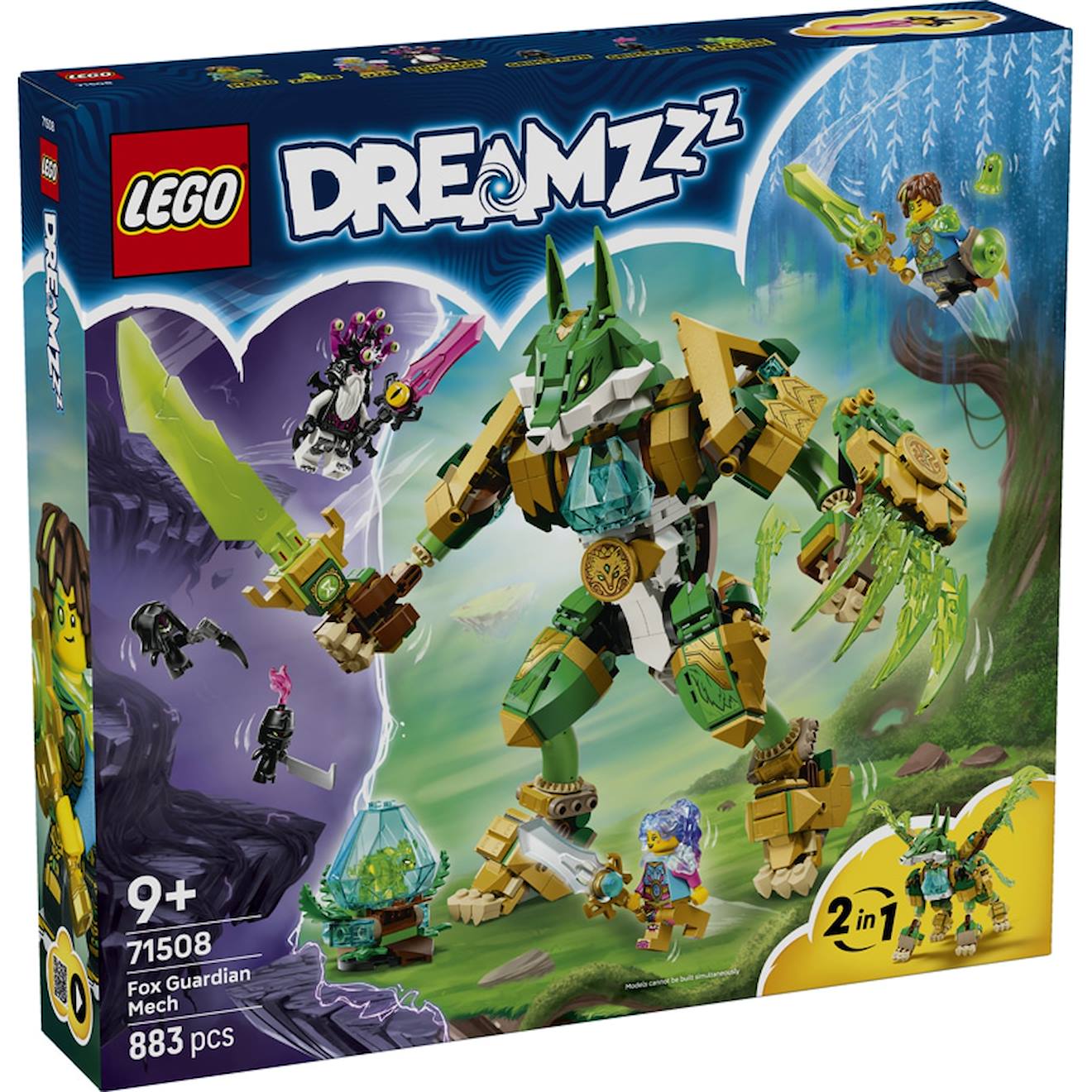 Lego 71508 - Gardien Robot Renard Dreamzzz Multicolore
