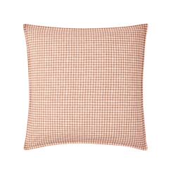 Linge de maison et décoration-Taie d'oreiller enfant imprimée en percale de coton, mini vichy