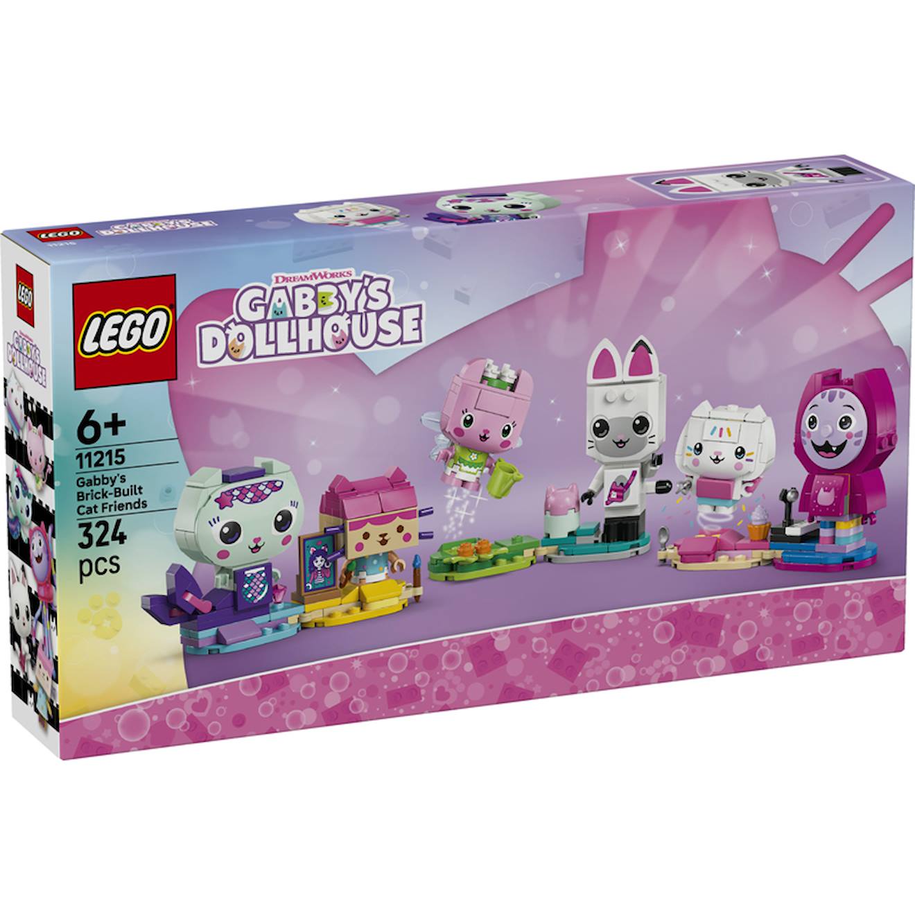 Lego 11215 - Gabby Chats En Briques Multicolore