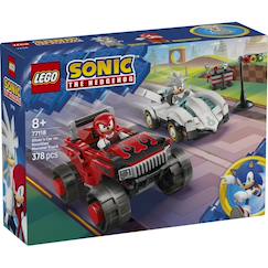 Jouet-Lego 77118 - véhicules silver vs knuckles sonic