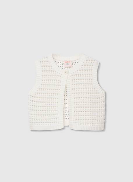 Gilet fille coton  - vertbaudet enfant