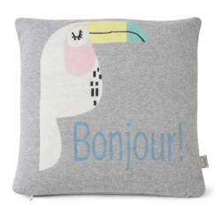 Linge de maison et décoration-Décoration-Matelas de sol, coussin-Futon-Taie de coussin en coton biologique