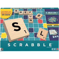 Jouet-Scrabble classique 2 en 1