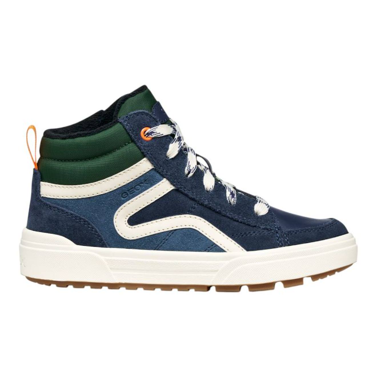 Baskets Montantes Garçon J Weemble Boy Bleu Vert