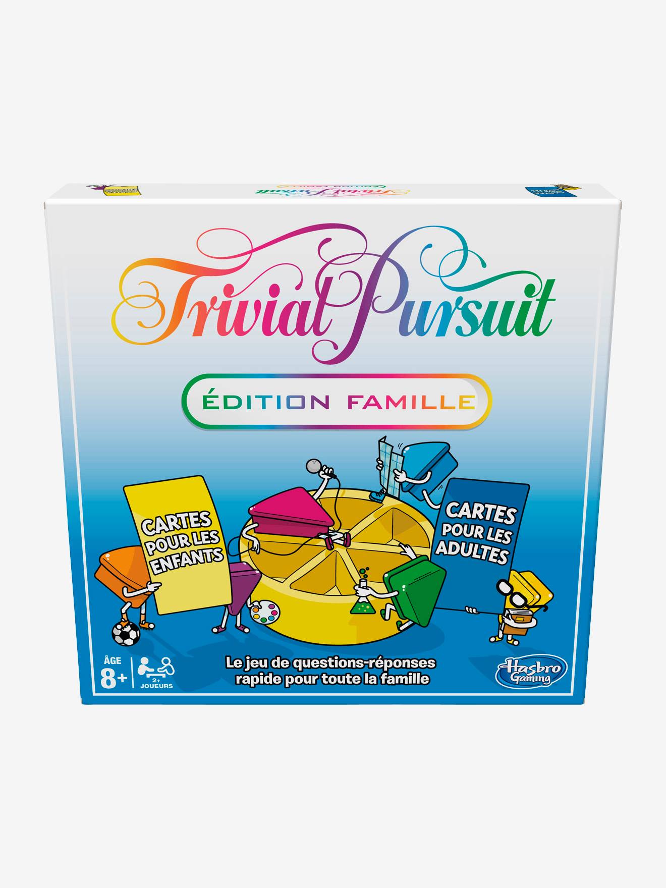 Trivial Pursuit Edition Famille - Hasbro Gaming Bleu
