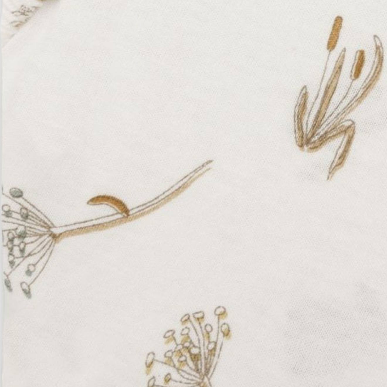 Drap Housse En Jersey Ecru, Jaune, Gris (Jollein) - Image 1