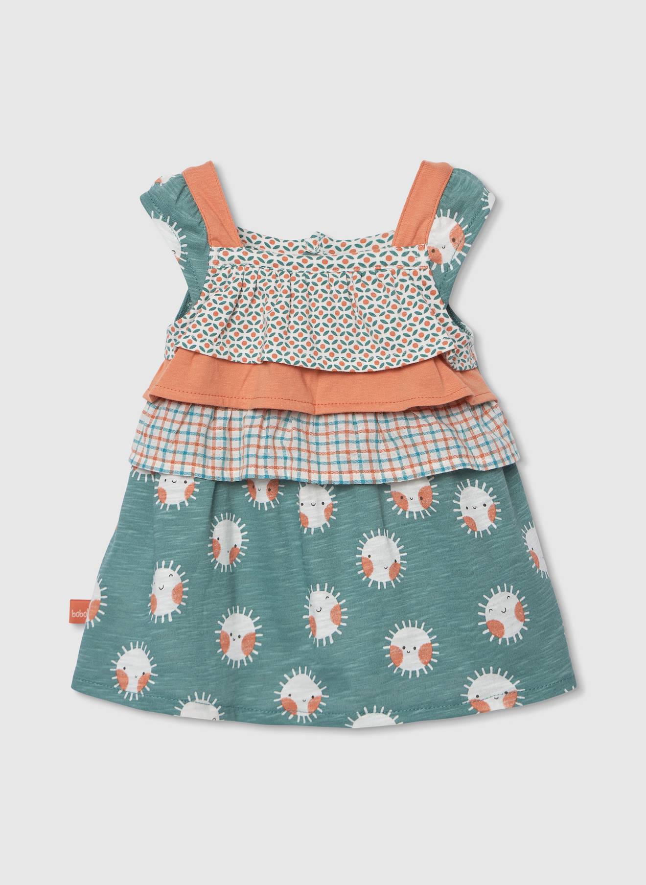 Robe Bb En Maille Imprime Multicolore 23 €