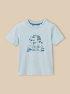 T-shirt enfant collection jules verne - coton biologique  - vertbaudet enfant
