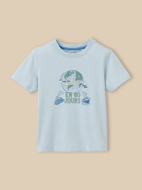 Garçon-T-shirt enfant collection jules verne - coton biologique
