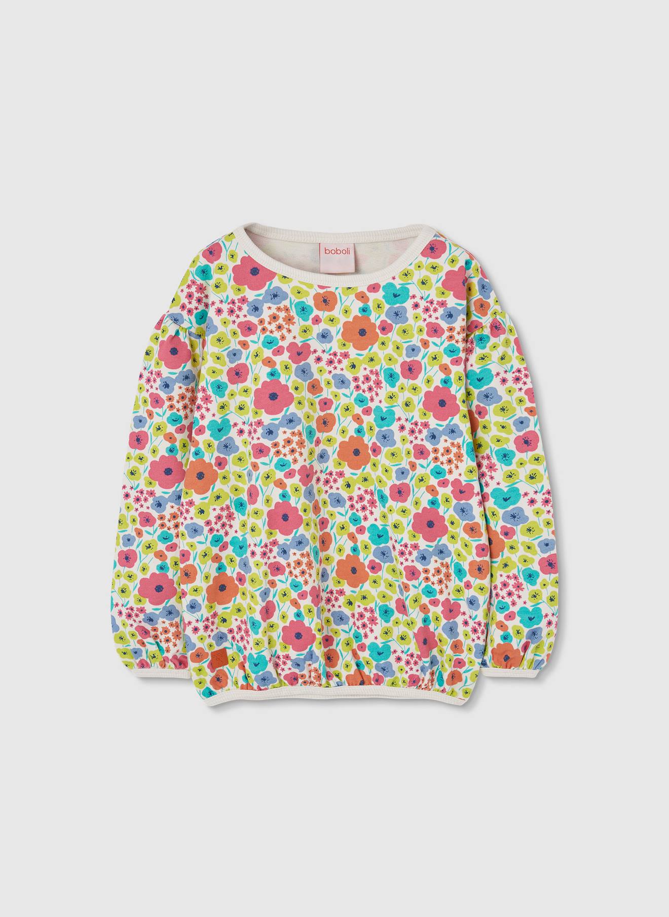 Sweat-shirt Fille Imprim En Maille Multicolore 18 €