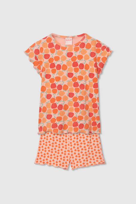 Pyjama fille en coton imprimé  - vertbaudet enfant