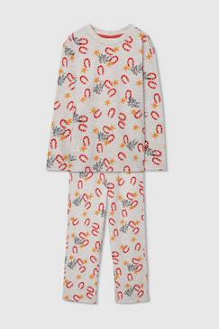 -Pyjama enfant en coton imprimé de fer à cheval