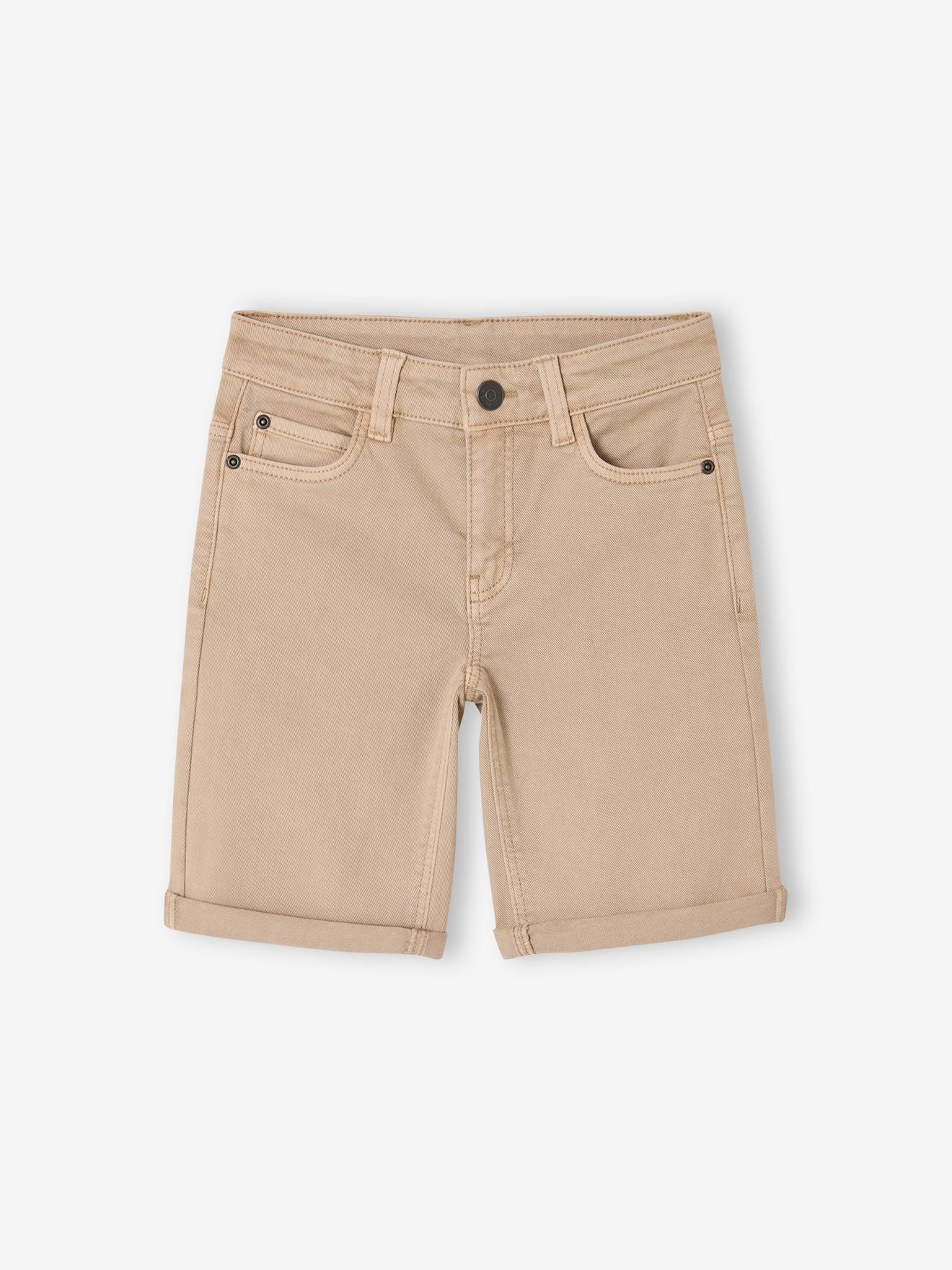 Bermuda garon 5 poches argile 13 €