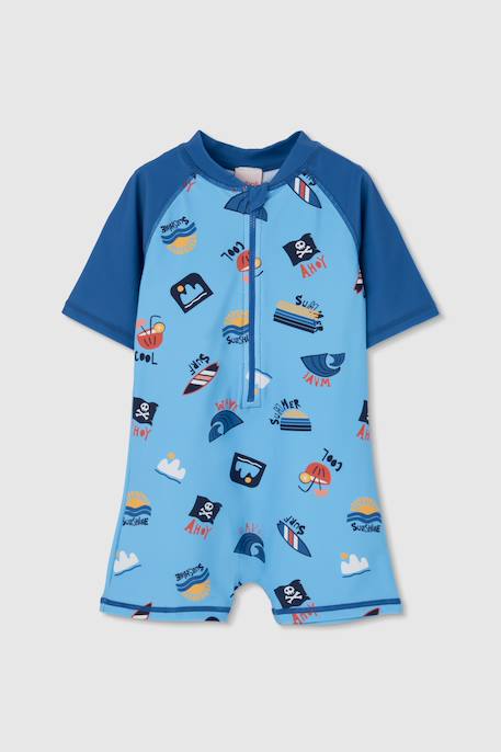 Garçon-Maillot de bain-Ensemble enfant protection solaire imprimé