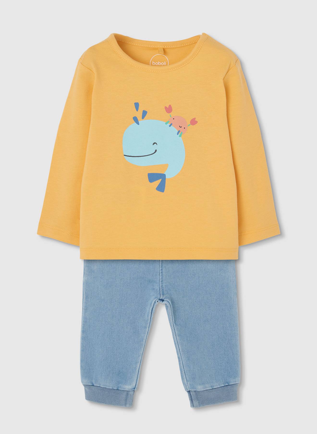 Ensemble Bb Coton Jaune 20 €