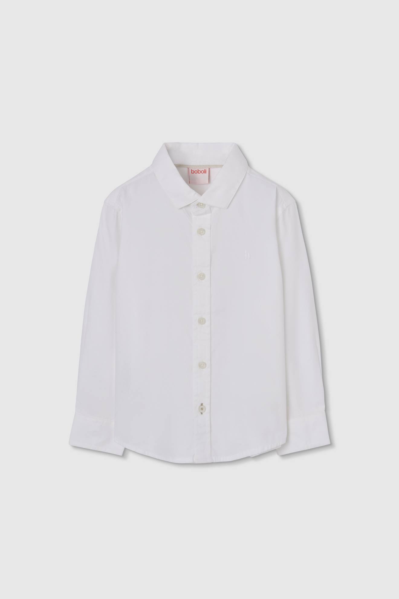 Chemise Oxford Garçon Blanc
