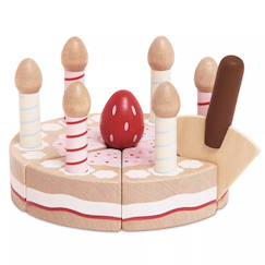 Jouet-Gâteau d'anniversaire à la vanille