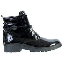 Chaussures-Chaussures fille 23-38-Bottines en cuir  vernis  à lacets